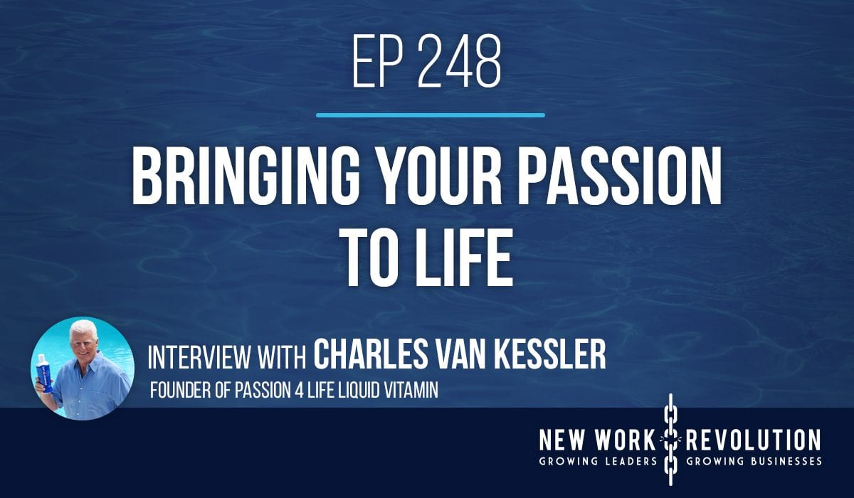 Podcast interview with Charles Van Kessler