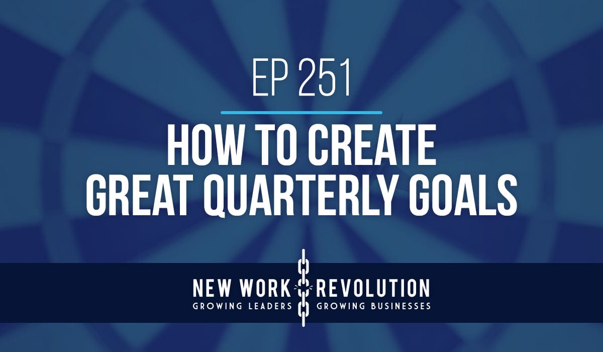 How to set Quarterly goals